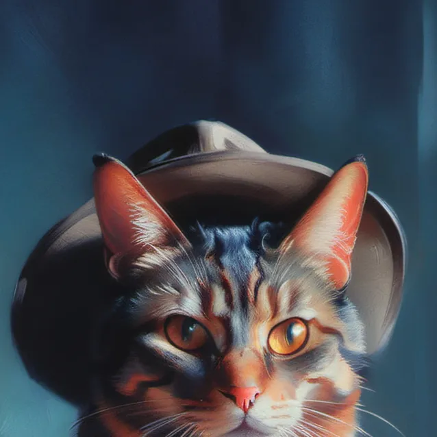 chat with ai character: cat "detective"