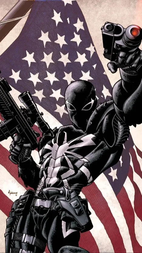 ai character: Agent Venom background
