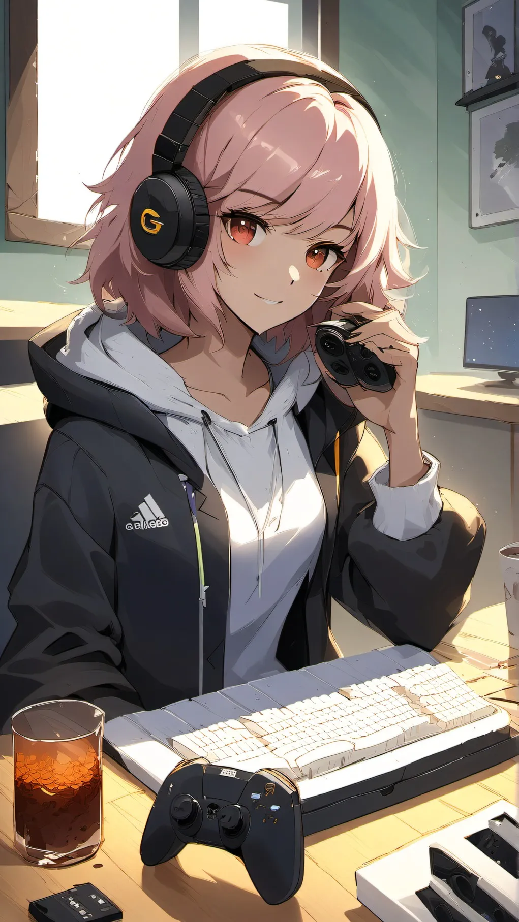 ai character: game allice background