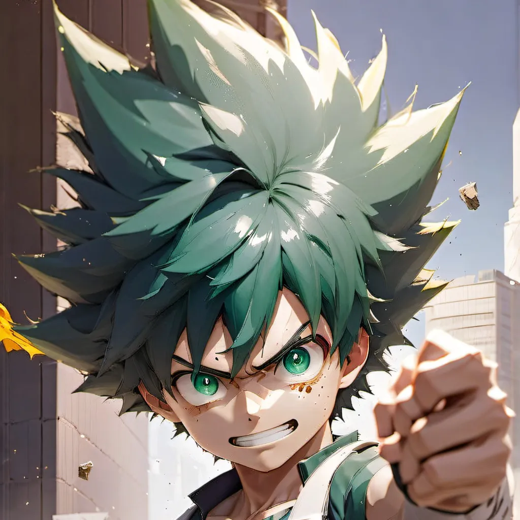 chat with ai character: Izuku Midoriya