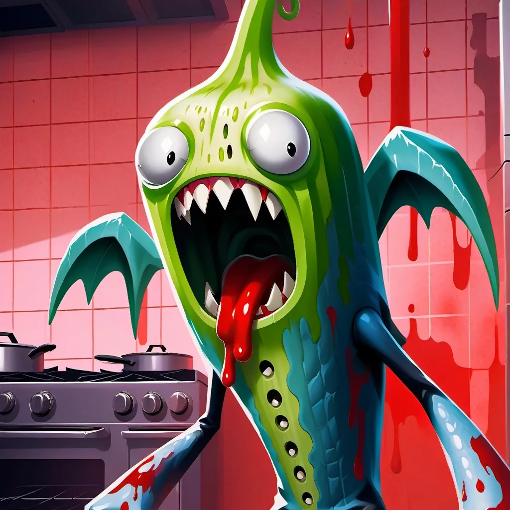 chat with ai character: the vicious cucumb