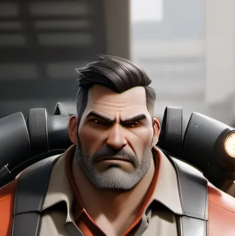 chat with ai character: TF2 heavy