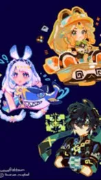 ai character: genshin impact background