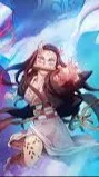 ai character: demon slayer background