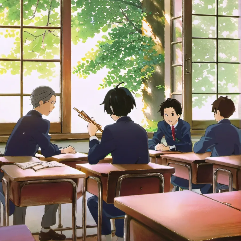 chat with ai character: new school