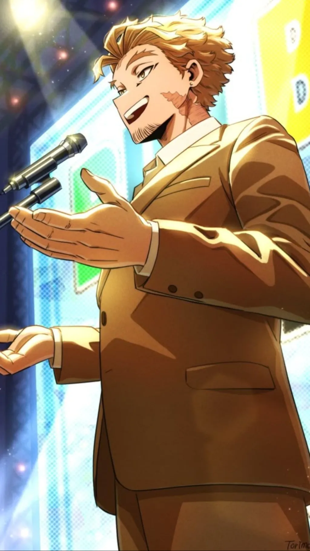 ai character: Keigo Takami background