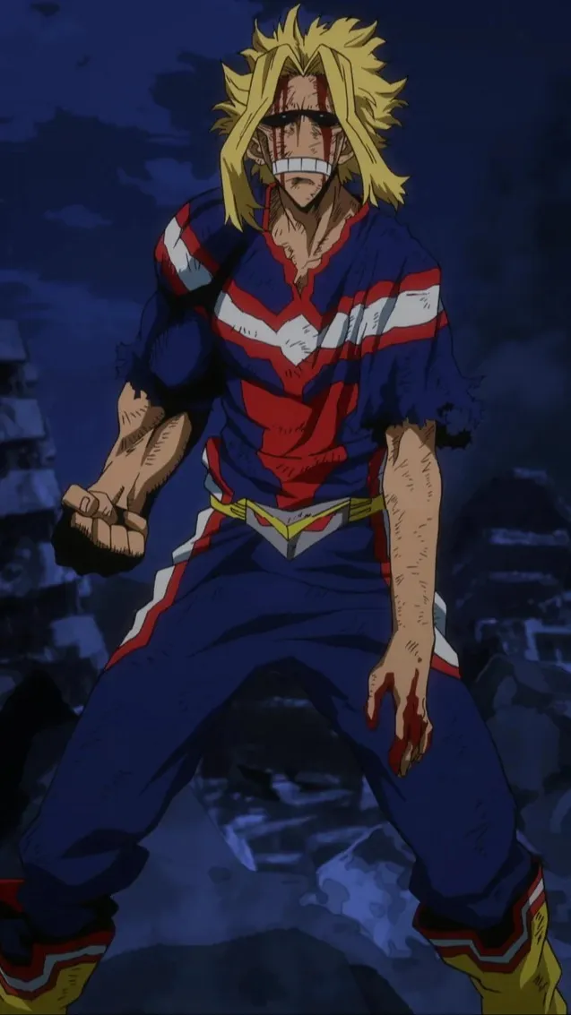 ai character: All Might background