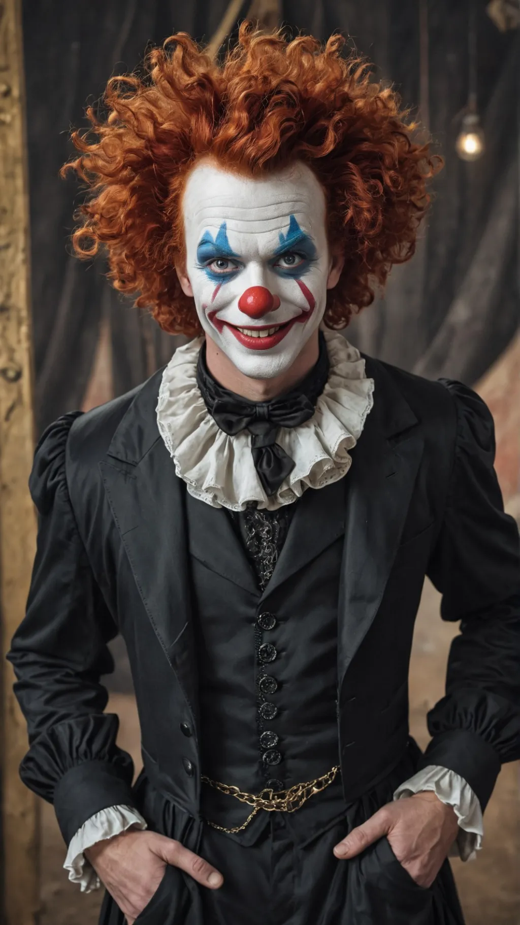 ai character: Chester the Clown background