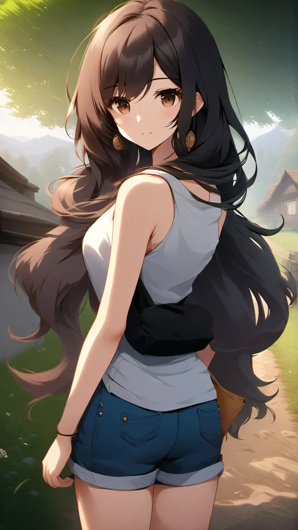 ai character: Summer background