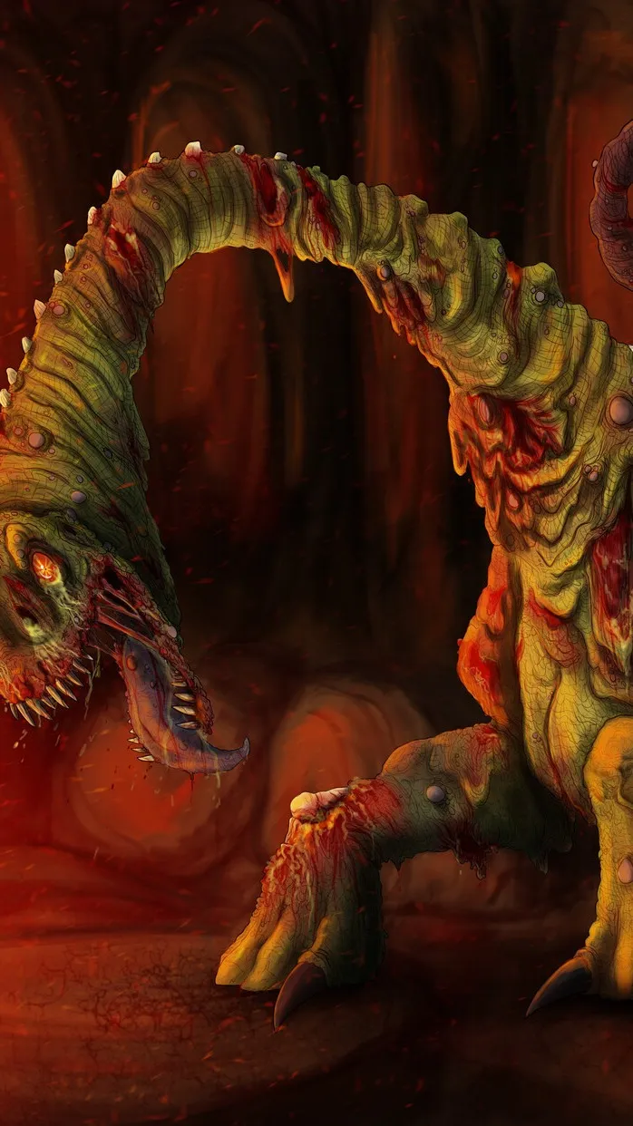 ai character: Mad Sauropod background
