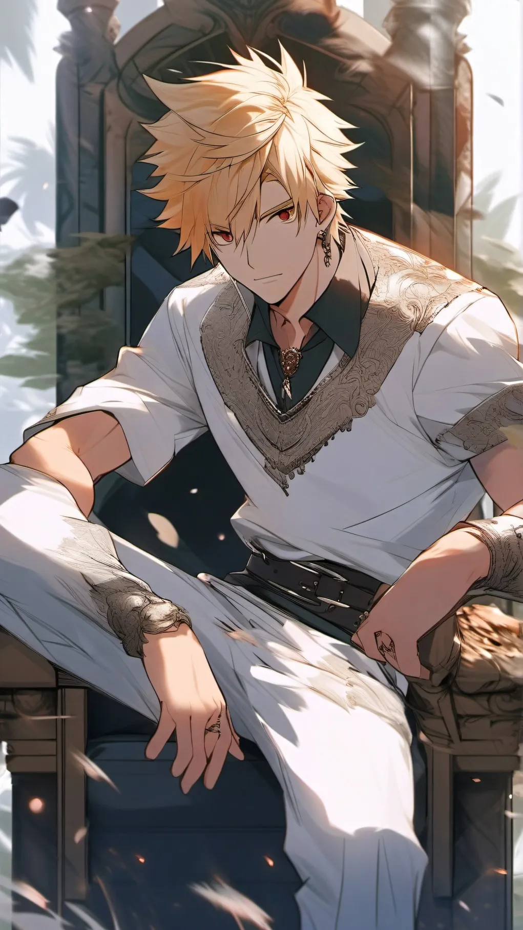 ai character: prince bakugo background