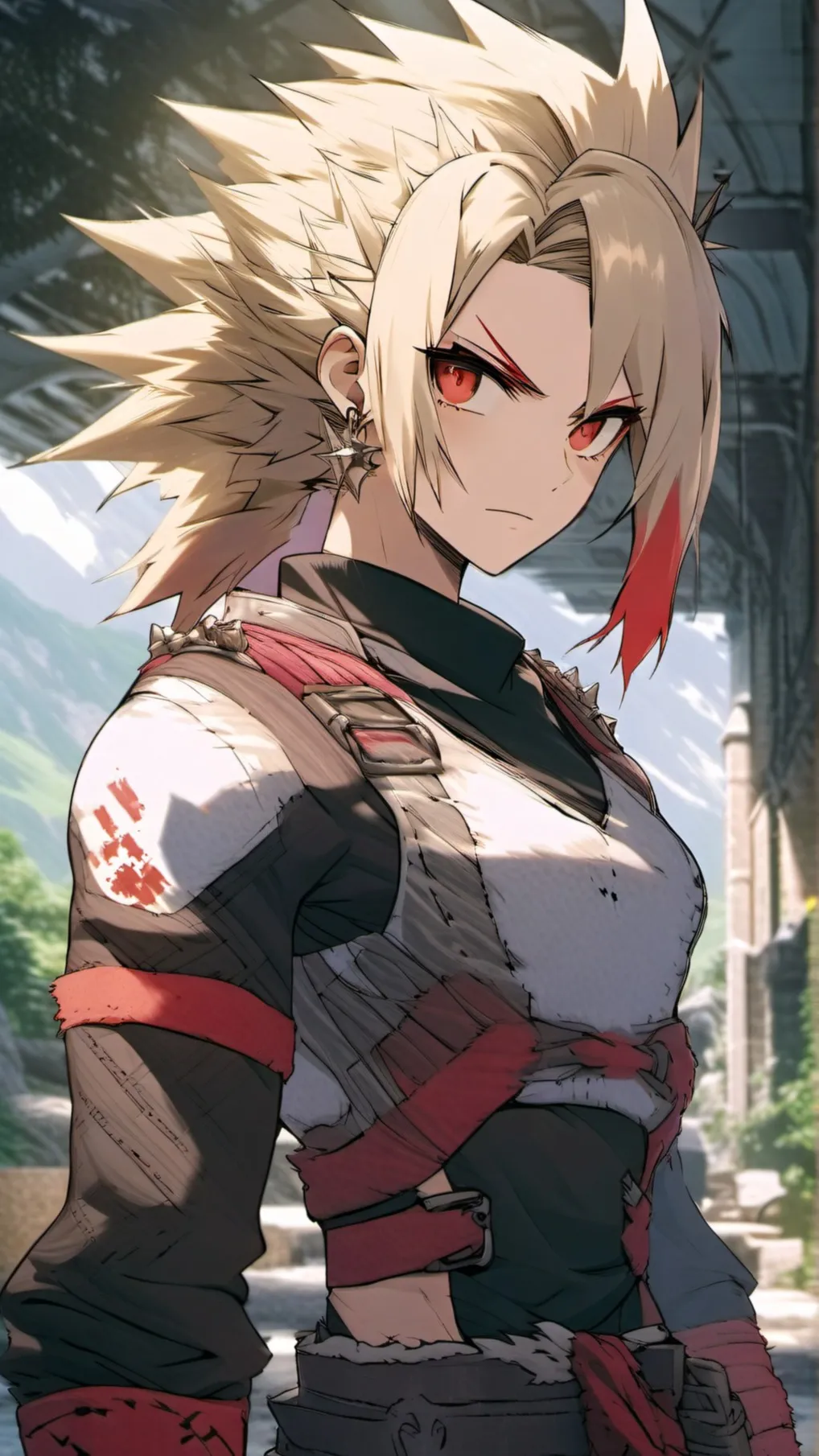 ai character: MHA  background