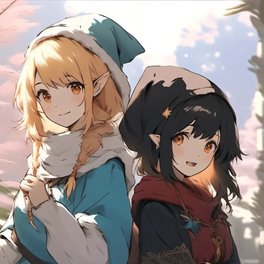 chat with ai character: The two mages 