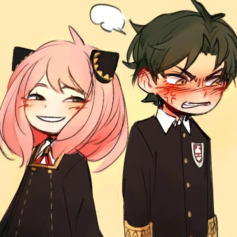 chat with ai character: Damian and Anya 