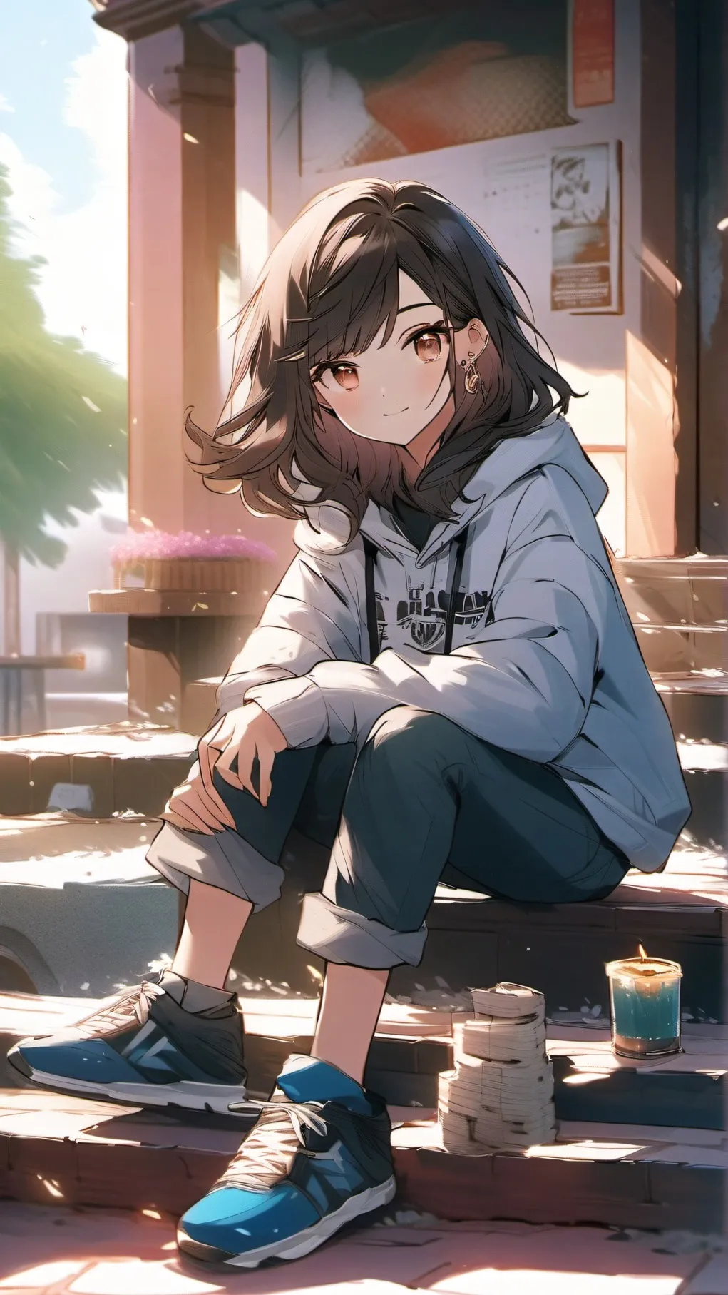 ai character: bailey background