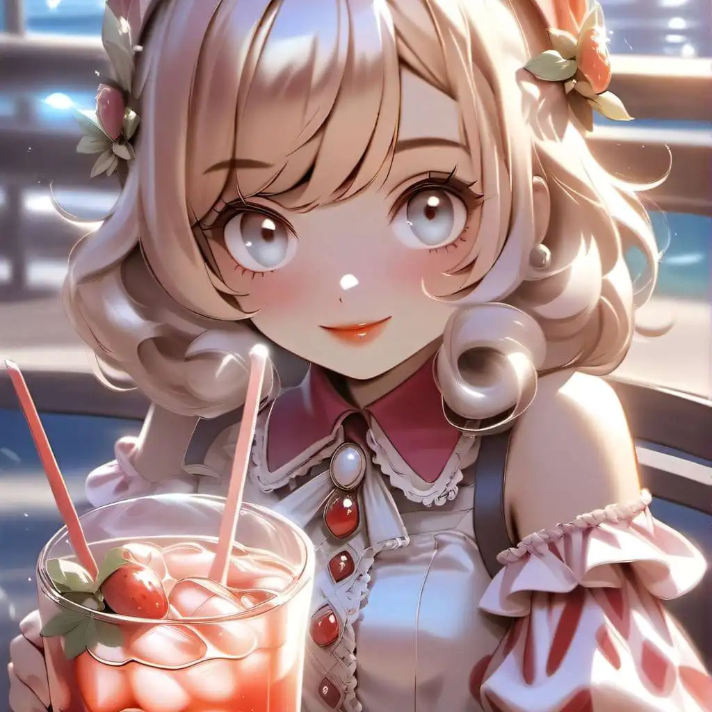 chat with ai character: strawberry 