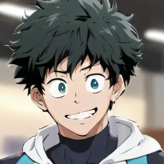 chat with ai character: Deku