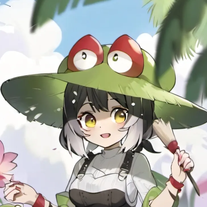 chat with ai character: Kuroppi💚