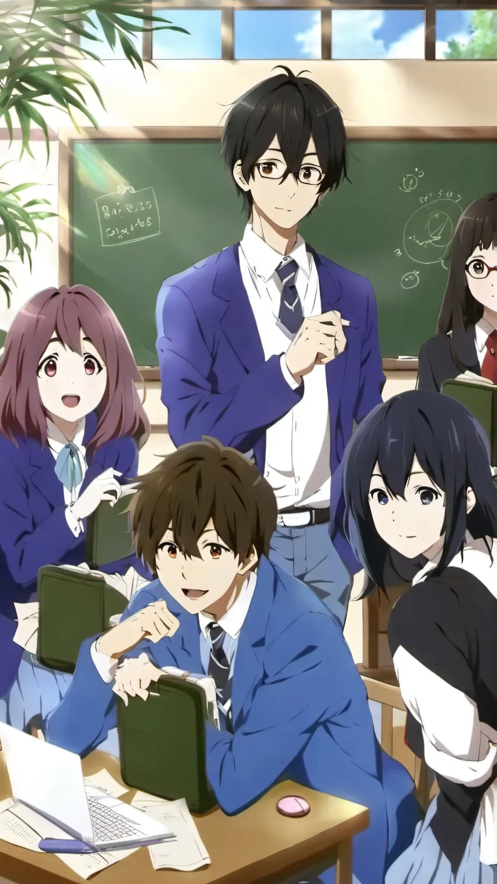 ai character: pick me new girl background