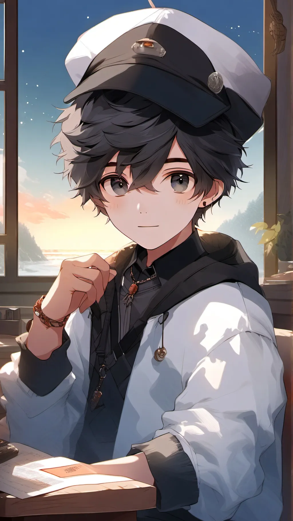 ai character: 🍰🤎Cosmo🤎🍰 background