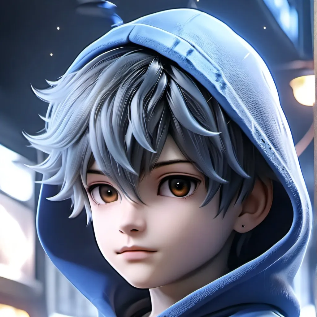 chat with ai character: Blue dude 