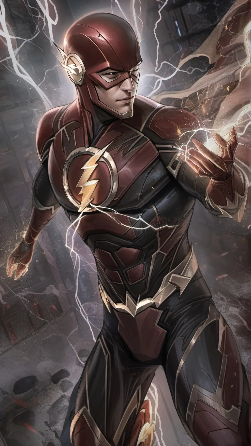 ai character: Flash background