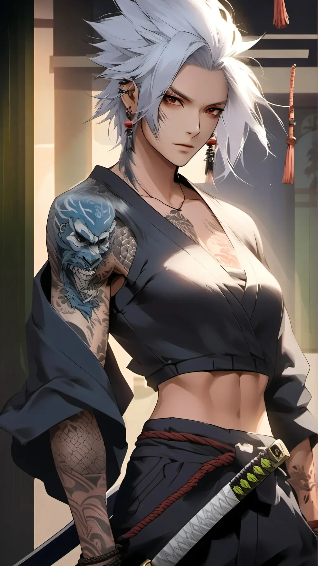 ai character: Daiki background