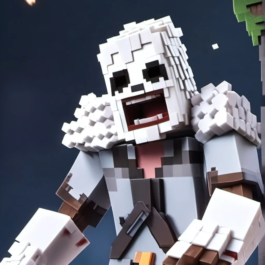 chat with ai character: snow monster