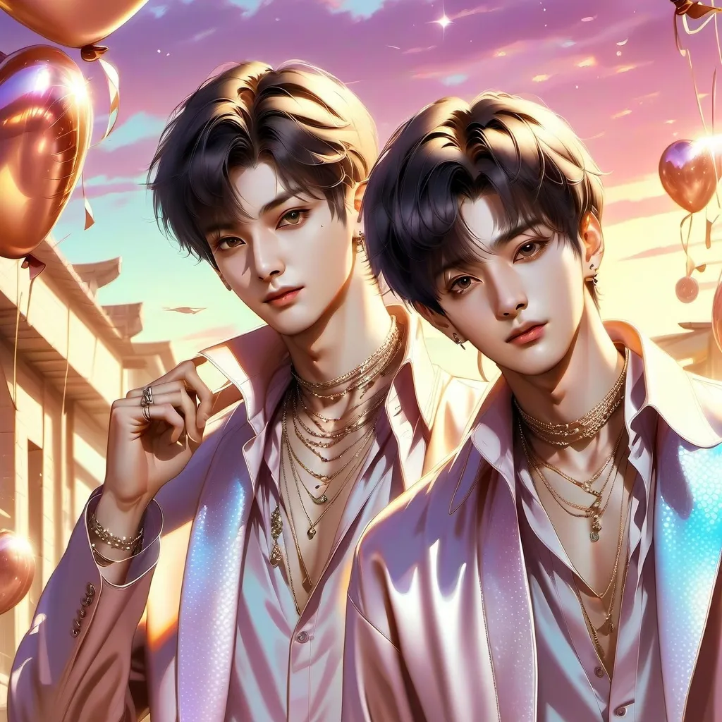 chat with ai character: Taekook&y/n