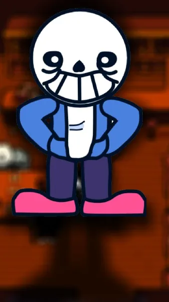 ai character: Sans background