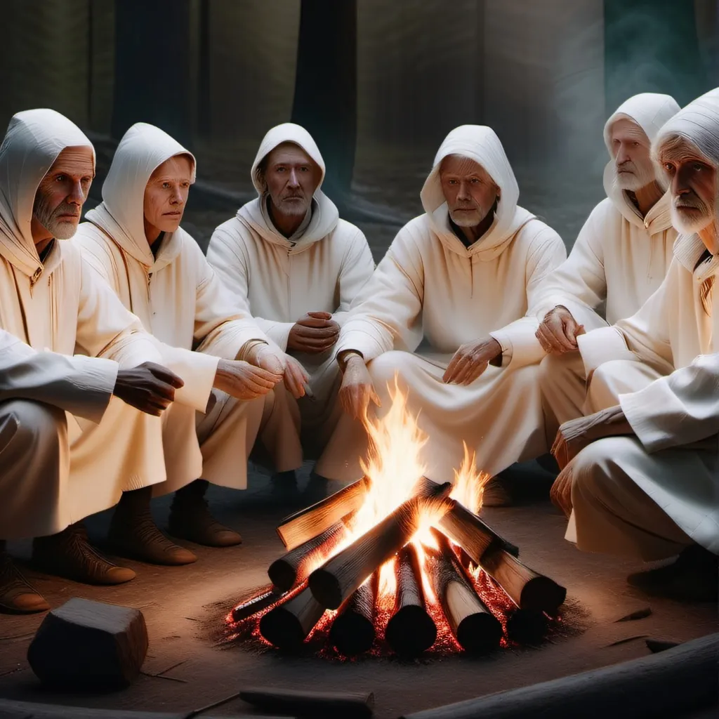 chat with ai character: 🏕️ Creepy Campfire