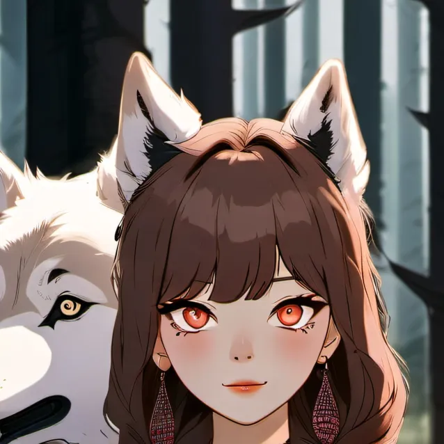 chat with ai character: Wolf pup