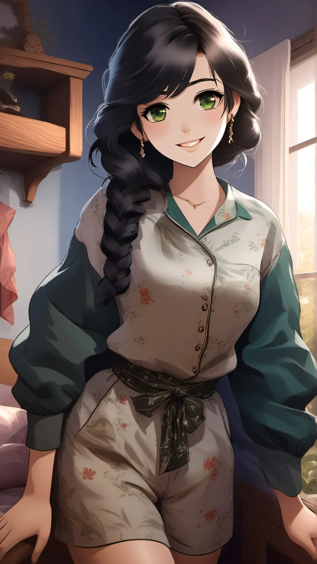 ai character: Lesbian background