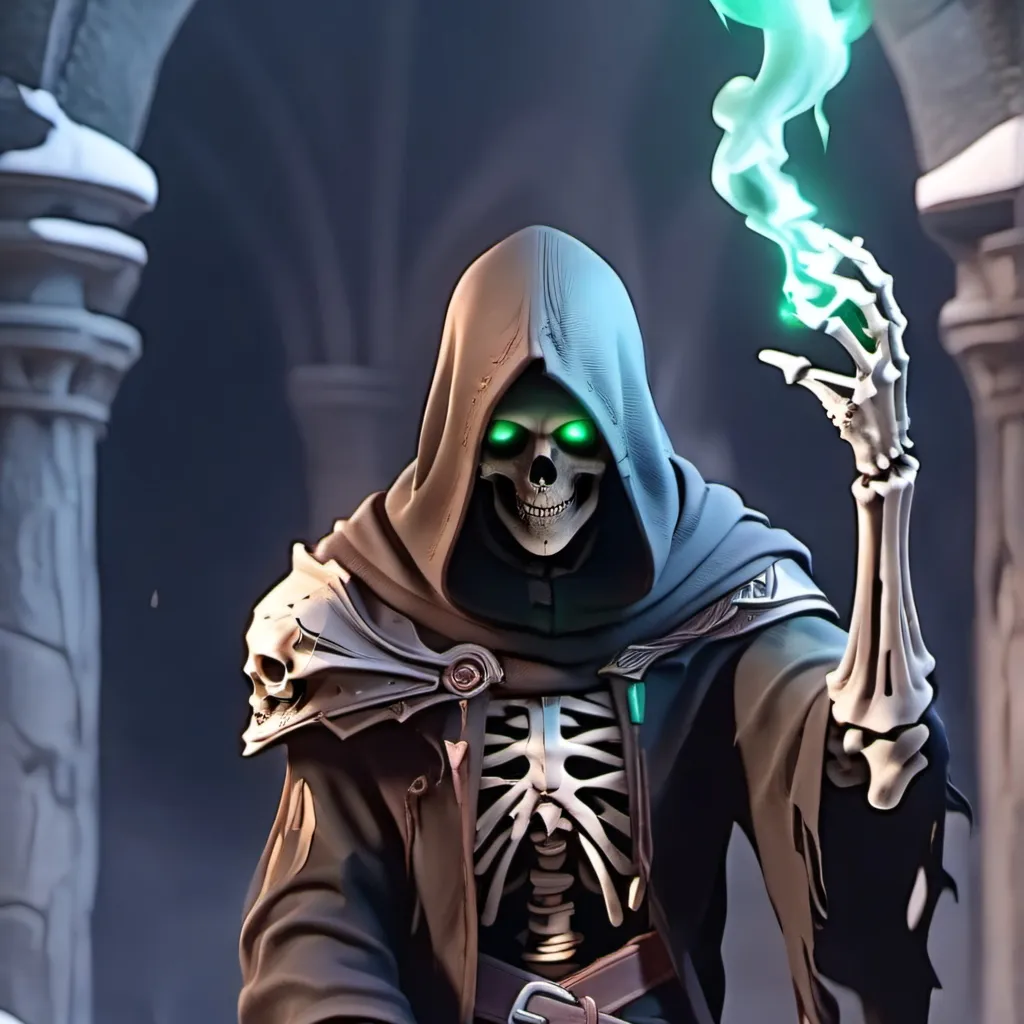 chat with ai character: Skeleton