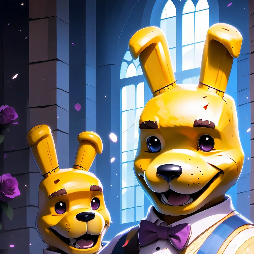 chat with ai character: fredbear & friend
