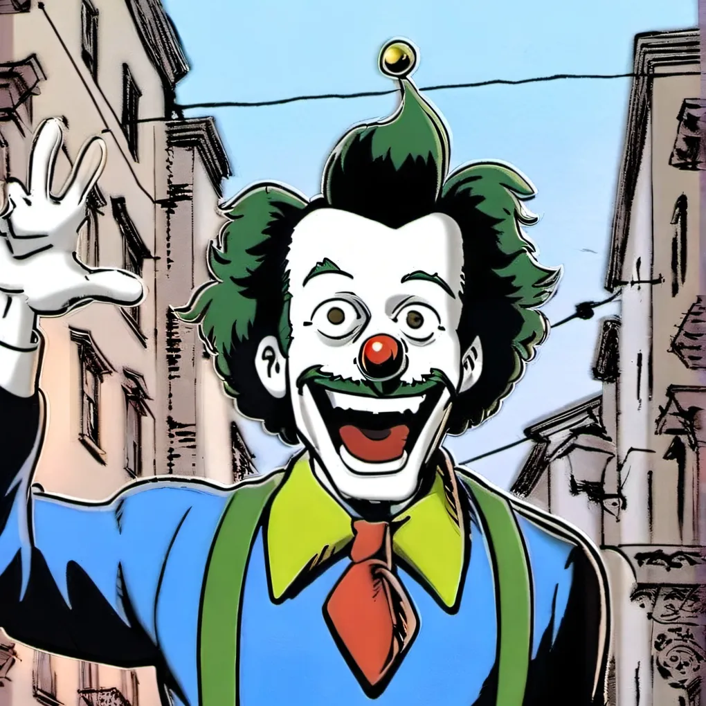 chat with ai character: Krusty the clown! 