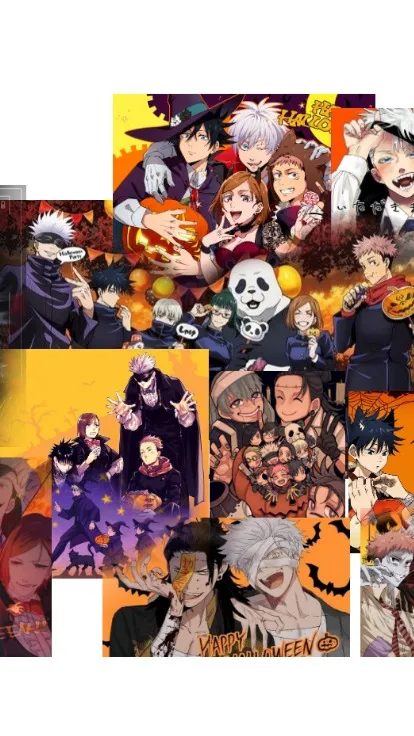 ai character: JJK HALLOWEEN!🎃👻 background