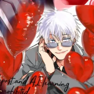 chat with ai character: Gojo valentine day