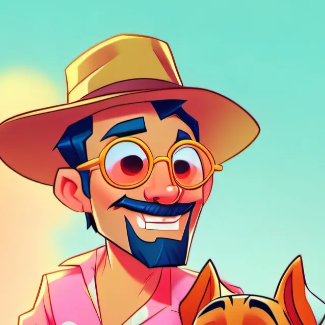 chat with ai character: Australian man