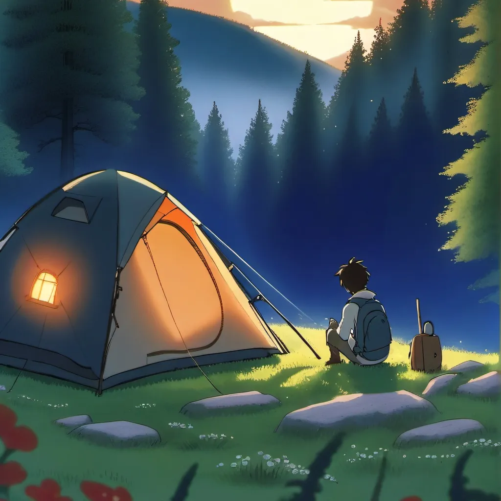 chat with ai character: fpe camping trip 