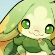 chat with ai character: Baby green saurian
