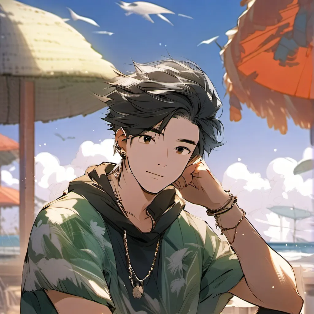 chat with ai character: Enhypen (beach)