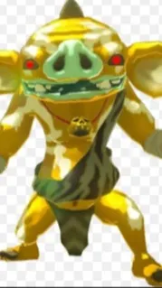 ai character: gold bokoblin background