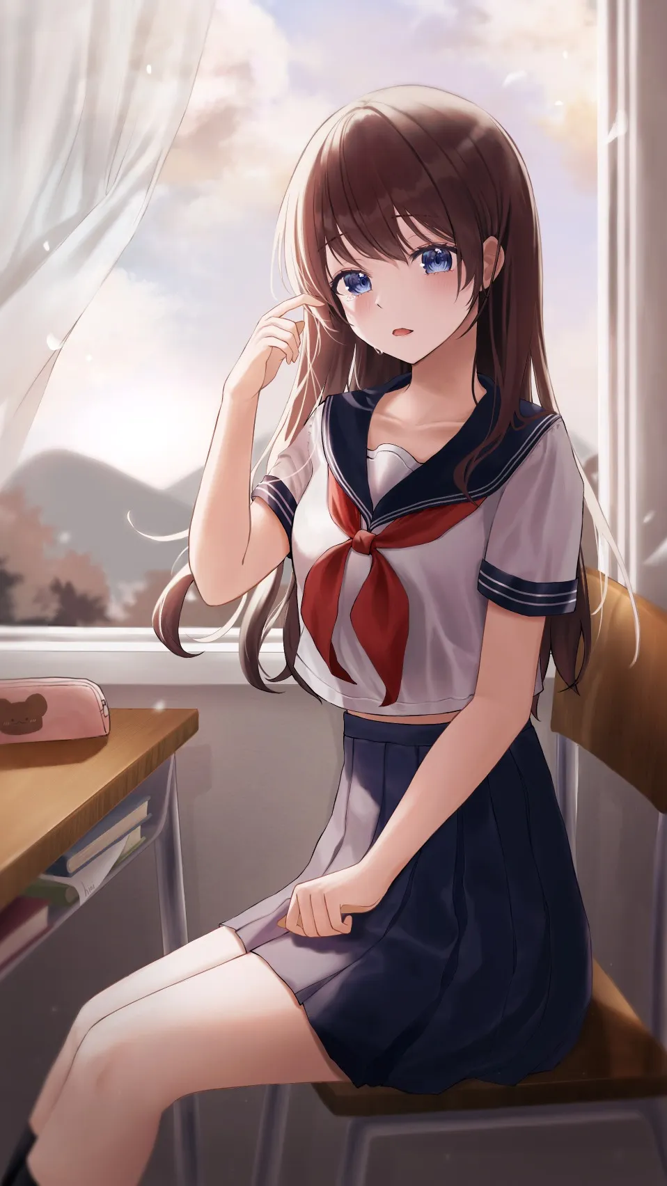 ai character: Roselia background