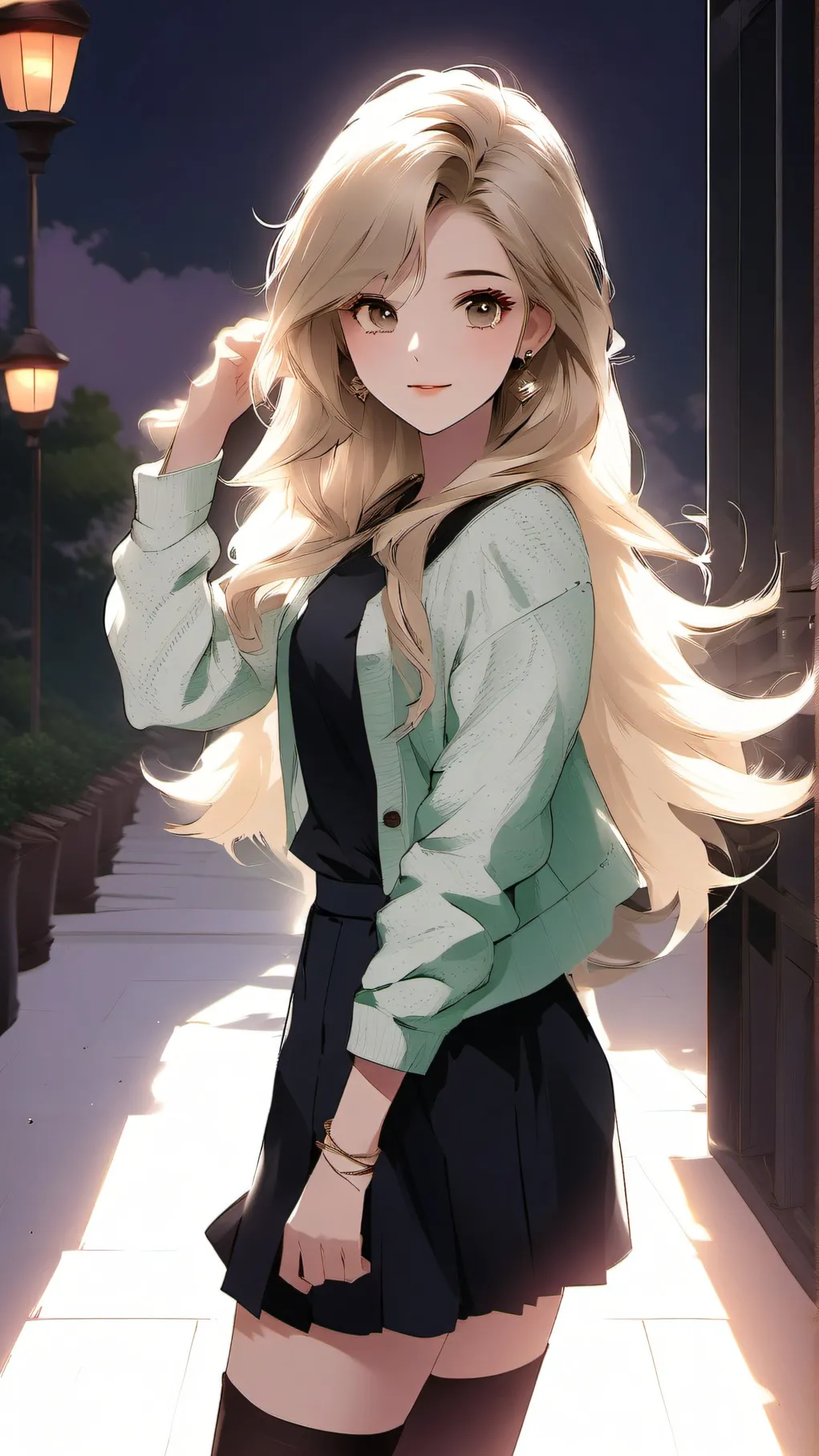 ai character: Alicia background