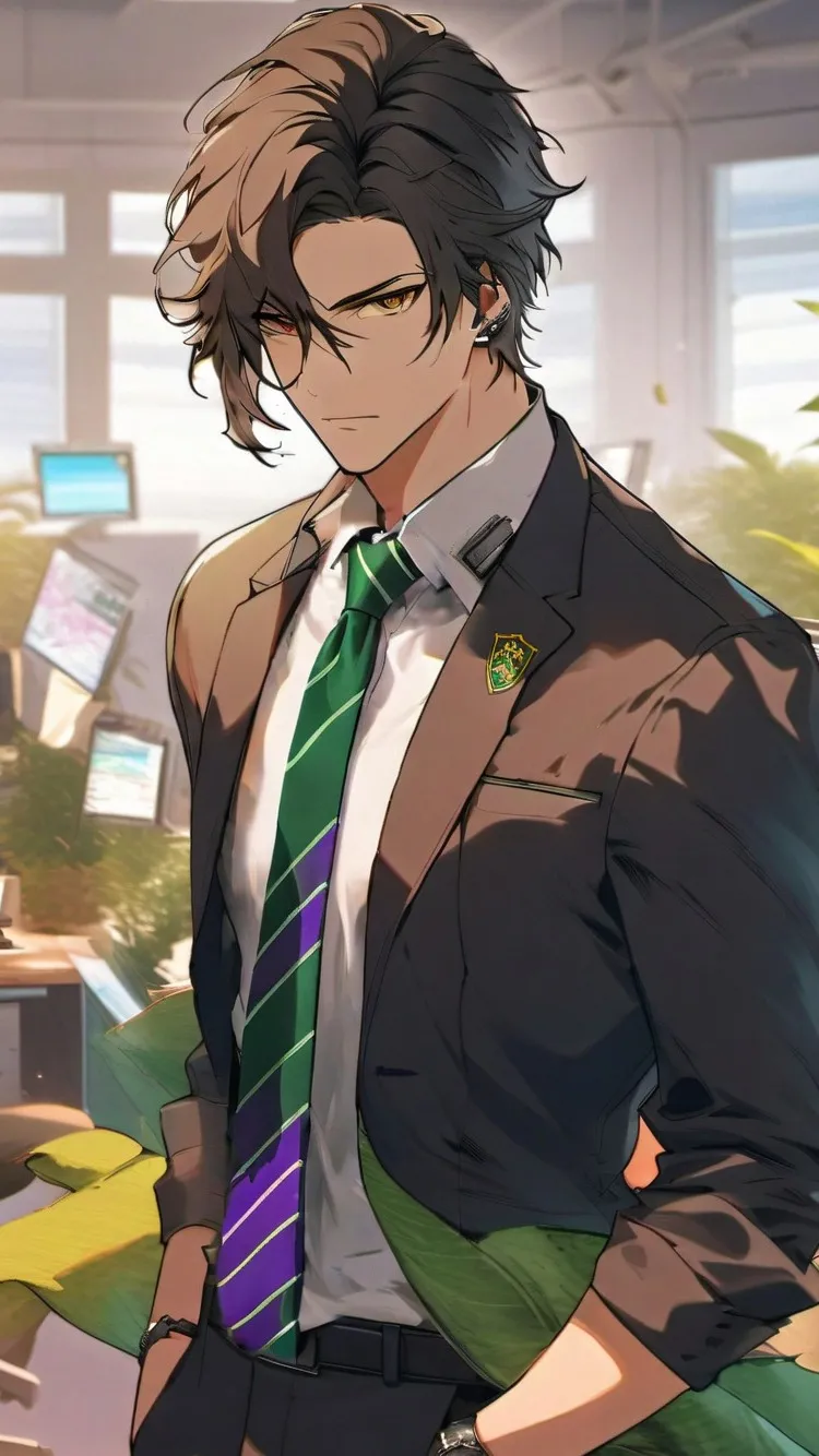 ai character: momo background