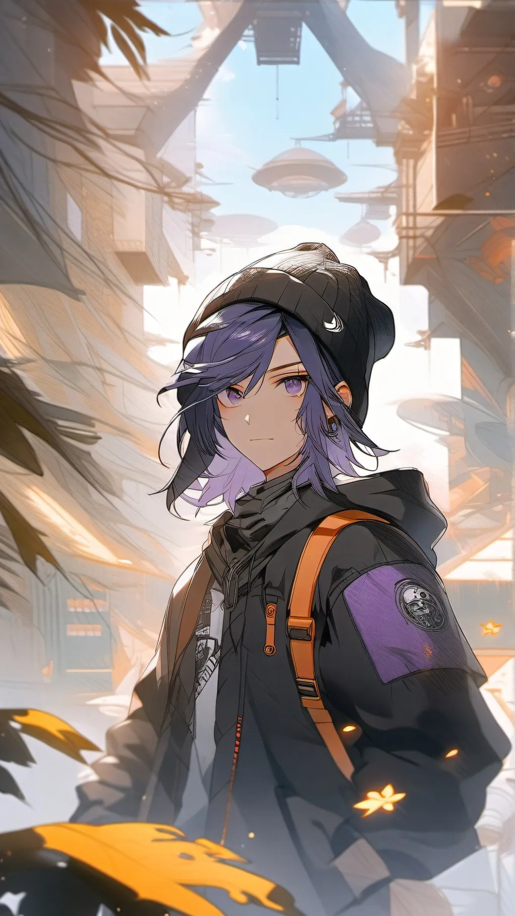 ai character: Uzi background
