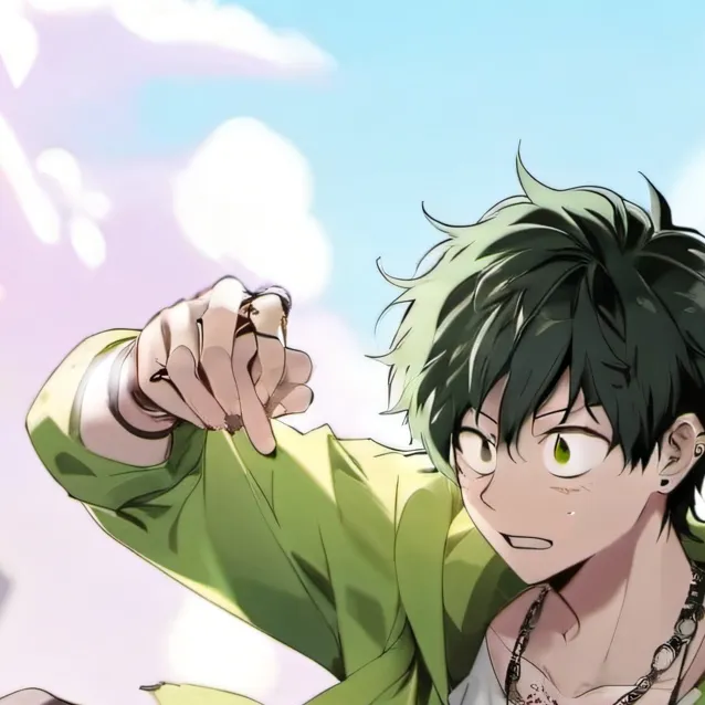 chat with ai character: izuku midoria💚🟢