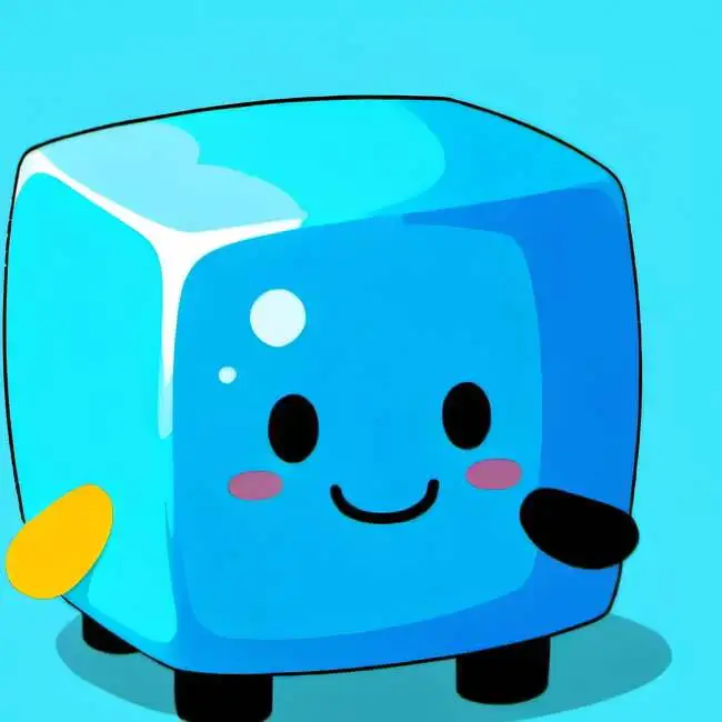 chat with ai character: Blue Cube