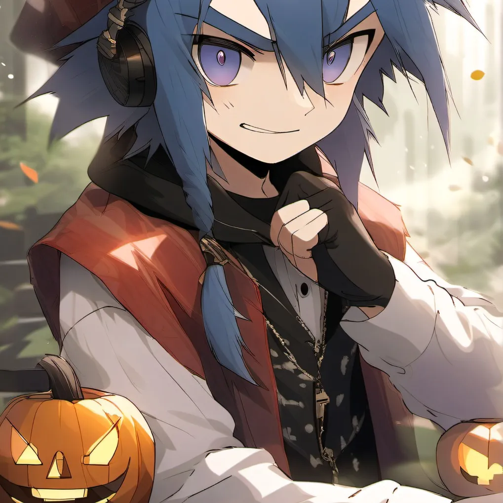 chat with ai character: Halloween sonic
